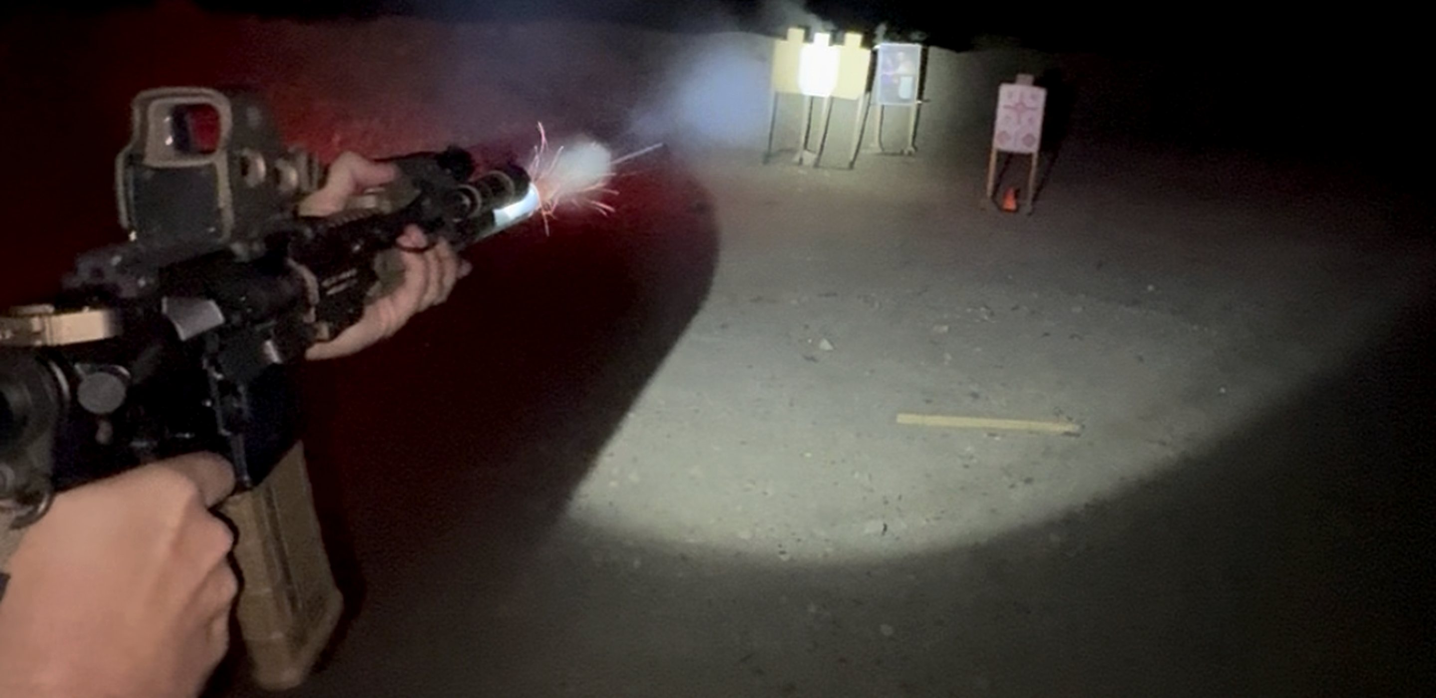Low-light live fire instruction