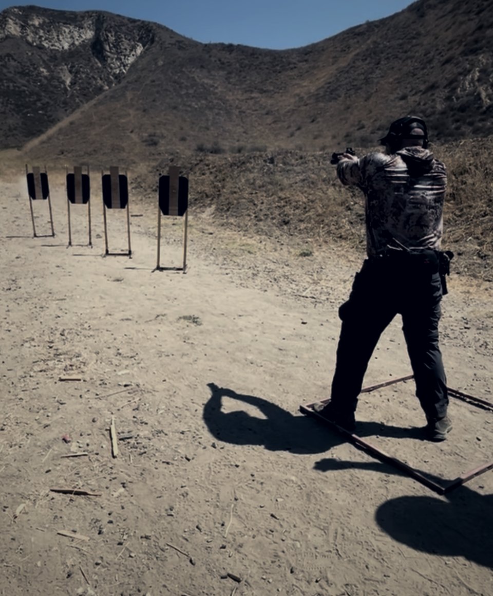 Pro Skill Builder class on the range
